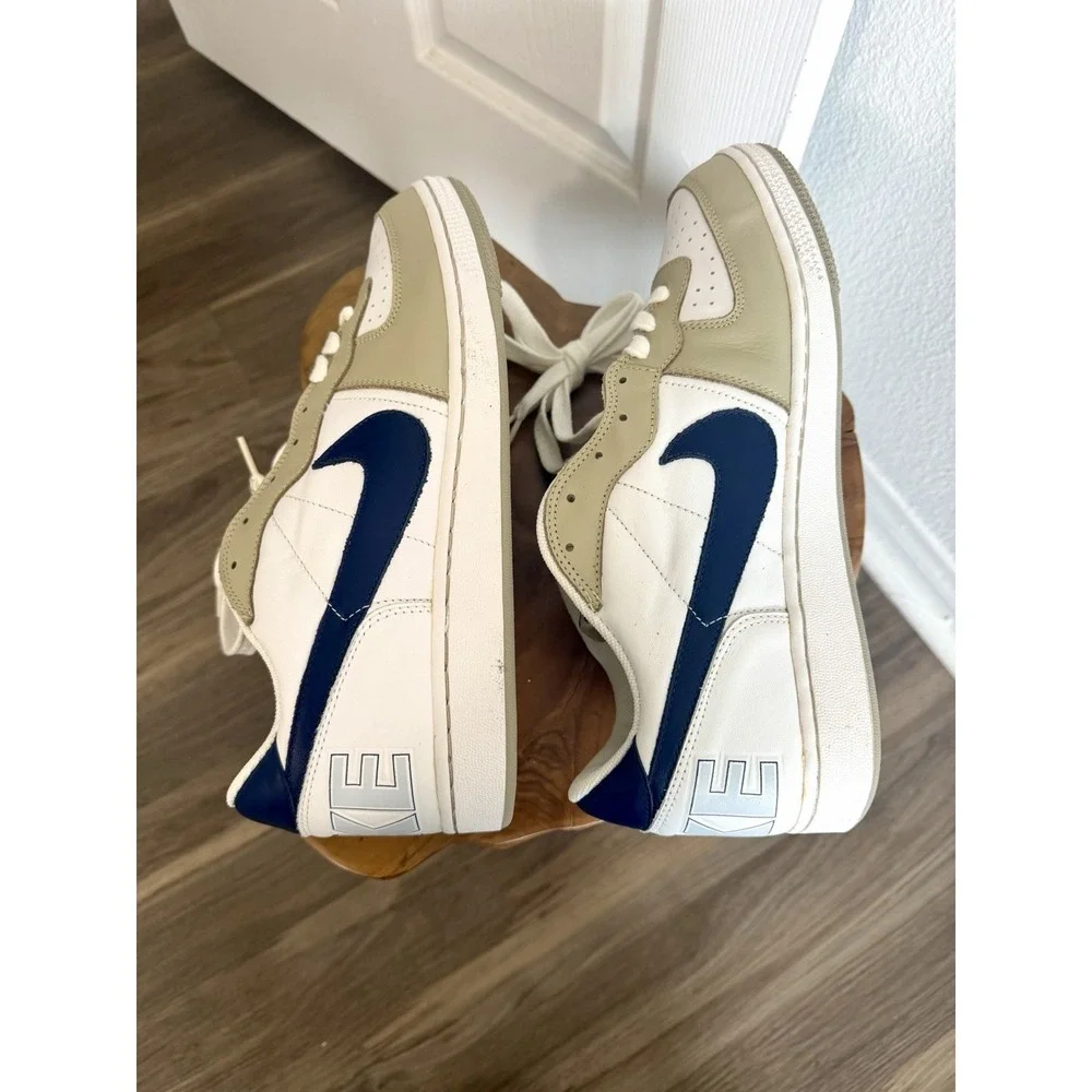 Nike Terminator Low Deadstock Vtg 12 White Navy‎ Light Stone Chamois 308841-141